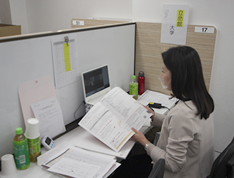 オンライン双方向相談会の様子